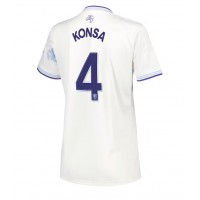 Aston Villa Ezri Konsa #4 Tretí Ženy futbalový dres 2025-26 Krátky Rukáv
